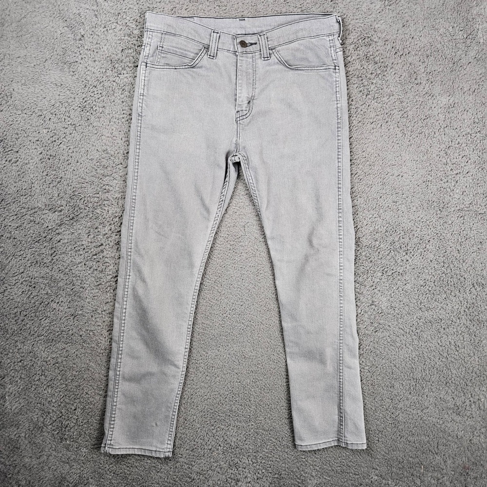 Levi Strauss Co 508 Mens Jeans Grey 31x30 Regular Fit Straight‎ Leg Denim Pants